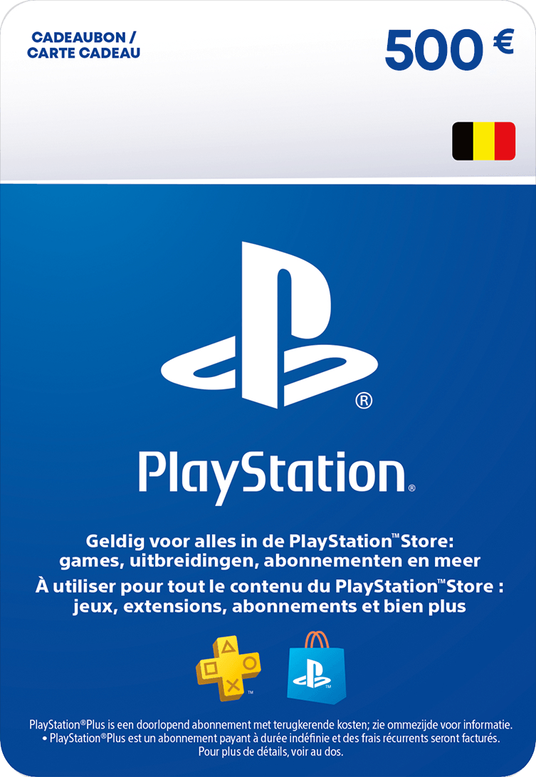 Carte-cadeau PlayStation Store Belgique