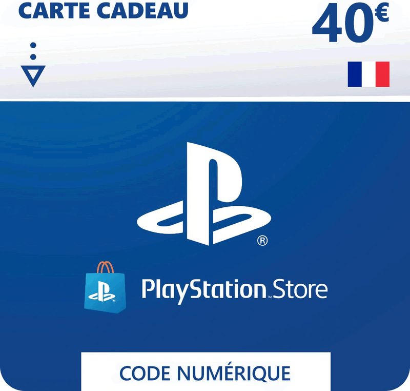 Carte-cadeau PlayStation Store France